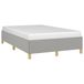 Maison Exclusive - Cadre de lit sans matelas gris clair 120x190 cm tissu