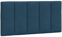 vidaXL Hoofdbordkussen 100 cm fluweel blauw