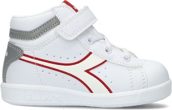 Diadora Game High Td Sneakers - Jongens - Wit - Maat 26