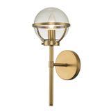 Hinkley Hollis LED Badkamerarmatuur | 1X E14 Max 40W | IP44 | Heritage Brass