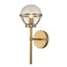 Hinkley Hollis LED Badkamerarmatuur | 1X E14 Max 40W | IP44 | Heritage Brass