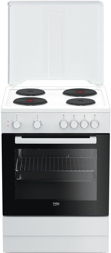 Beko FBS66000GW Vrijstaand fornuis Electrisch Gesealde plaat Wit