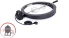 Spit on Fire Rotisserie 21 inch Acier Noir