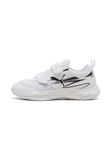 PUMA Varion II V Jr, Indoor veldschoenen, uniseks, kinderen, Puma Wit PUMA Zwart