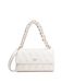 GUESS Maxine Sac bandoulière rabat Crème Blanc