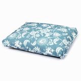 Samarali Nek kussen - Yoga hoofdkussen - Savasana Yogakussen – Biologisch katoen, GOTS-gecertificeerd, nekkussen en meditatiekussen – Blauw, 40x30x4.5 cm