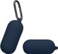 kwmobile Hoes geschikt voor Sony WF-C700N - Siliconen cover voor oordopjes in donkerblauw