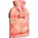Calindoo bouilloire chauffante avec "tie & dye" 1,5 l - couvercle rose