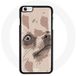 Maniacase Hoes voor Oppo A57s 4G Wolf wit paars