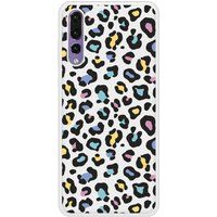 P20 Pro Léopard coloré Bedrukt siliconen hoesje