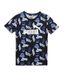 PUMA Ess+ Mid 90s Aop Tee B jongens T-stukken