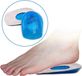 Jumada's - 3D Softgel Gelhak Inlegzolen voor Hielspoor - Maat 36-41 - Blauw