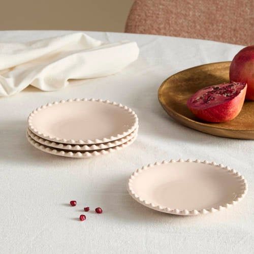 NOUS Living Perle gebaksbordje (Ø14,3 cm) (set van 4)