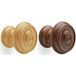 Mital MARLIES bouton de meuble en bois, noyer foncé - Ø 36 mm