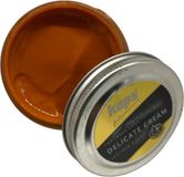 Kaps Schoencreme - schoensmeer - verzorgt het leer en geeft glans - (163) Zacht Oranje - 50ml