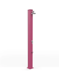 Arkema - BIG JOLLY A320 Douche solaire aluminium avec douchette à pied - 35 litres - Fuxia