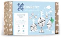 CONNETIX Magnetische Tegels Transparant Vorm Uitbreidingspakket, 24 Stuks