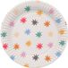 Folat Starburst Papieren Borden (23 cm) - 8 Stuks