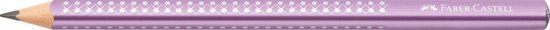 Faber-Castell Grafietpotlood Jumbo Grip Sparkle - Violet Metallic