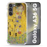 Cokitec Samsung Galaxy A36 5G Schilderij De Kus Versterkte Hoes
