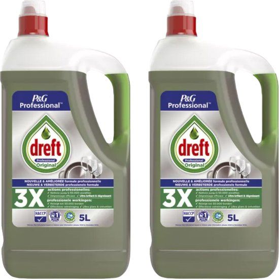 Dreft Afwasmiddel Professional Original - 2 x 5L - 4015600533465