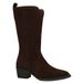 No Stress western leren cowboy boots - bruin