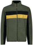 CMP Fleece Mannen Zwart/Groen/Geel Polyester XL Lente/Zomer 2025