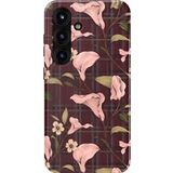 Selencia Vivid Backcover met MagSafe voor de Samsung Galaxy S25 - Autumn Muse