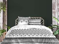 Calitex 3-delige beddengoedset, 240 x 220 cm, Ottawa, 100 stuks, katoen, zwart