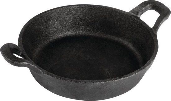 Olympia Gietijzeren Ronde Pan Met Oren 18cm GJ554
