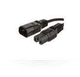MicroConnect 2 m, IEC C14 - IEC C15
