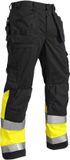 Blåkläder Werkbroek High Vis 1529-1370 - Zwart/High Vis Geel - C46