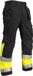 Blåkläder Werkbroek High Vis 1529-1370 - Zwart/High Vis Geel - C46