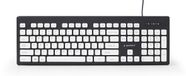 Gembird KB-CH-01 Toetsenbord Thuis Bedraad USB Zwart, Wit