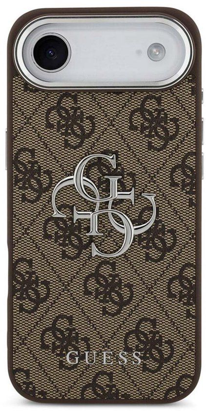 Guess Back Cover - iPhone 17 Air - Bruin - Big Metal Logo