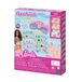 Aquabeads - 35137 Barbie nagelstudio, creatief nageldesign, knutselset pour fans de beauté, sans repassage ni colle, pour enfants dès 4 ans
