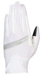 PFIFF 102814 rijhandschoen 'Glamour Easy', wit XL