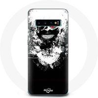 Maniacase Hoesje voor Samsung Galaxy S10 Plus Anime Tokyo Ghoul pure horror Ken Kaneki