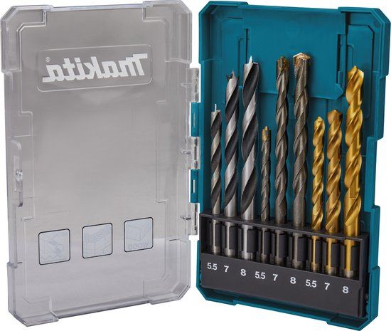 Makita Accessoires Makita Borenset 9-delig