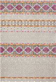 Safavieh Modern Chic Indoor Geweven Vloerkleed, Madison Collectie, MAD614, in Grijs & Ivoor, 122 X 183 cm