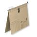 ELBA 100560077 hangmappen VL 50 stuks commerciële nietjes met tas voor verticale en laterale ophanging natuurbruin