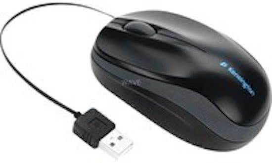 Kensington Pro Fit Retractable Mobile Muis - 5028252074124