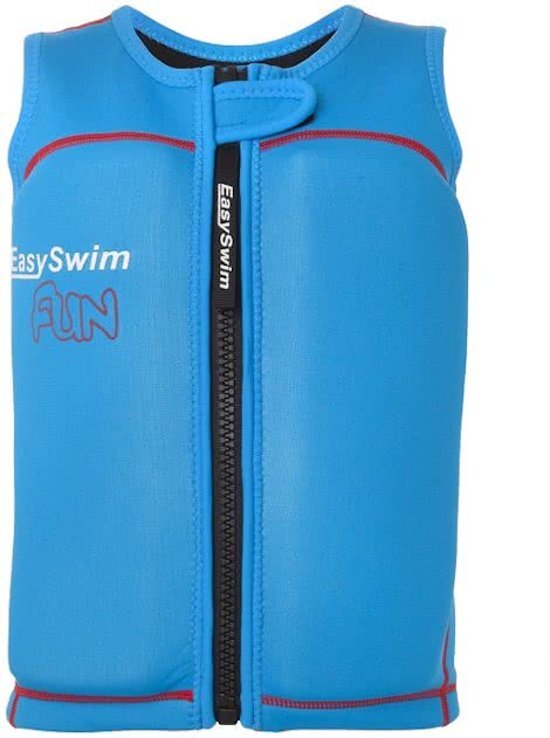 EasySwim Fun - Zwemvest kind - Drijfvest voor kinderen - Blauw - Maat S 13-17 kg