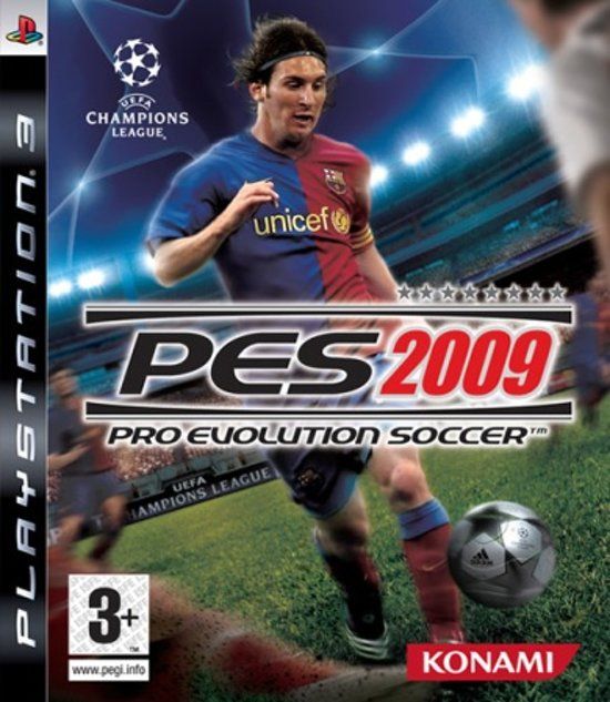 Konami Pro Evolution Soccer 2009 (PES 2009) - PlayStation 3