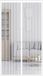 Windvogel Trading B.V. Moustiquaire magnétique pour porte - 80x210 cm auto-agrippant - Maille anti-insectes haute densité - Sans perçage - Blanc