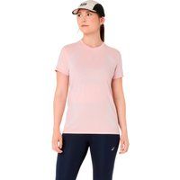 ASICS Road Seamless Hardloopshirt Dames - roze, Maat XS