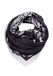 Juicy Couture Sjaal 'HLLYH' zwart / wit