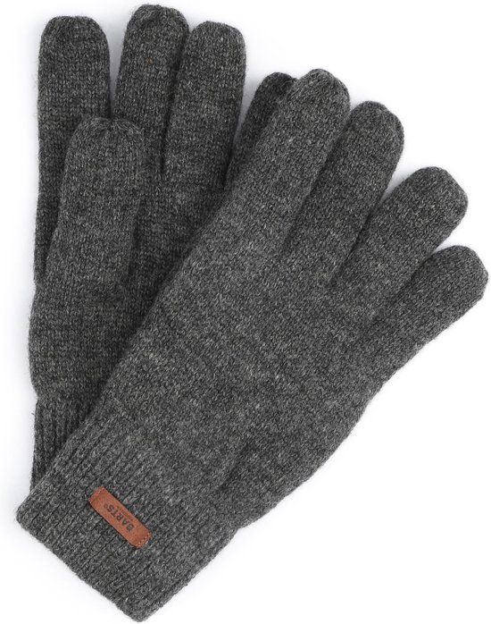 BARTS Haakon Heren Handschoenen Maat M/L - Donkergrijs