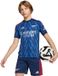 Adidas Arsenal 25/26 Weg Korte Mouw T-shirt Junior Blauw 7-8 Years Jongens, Meisjes