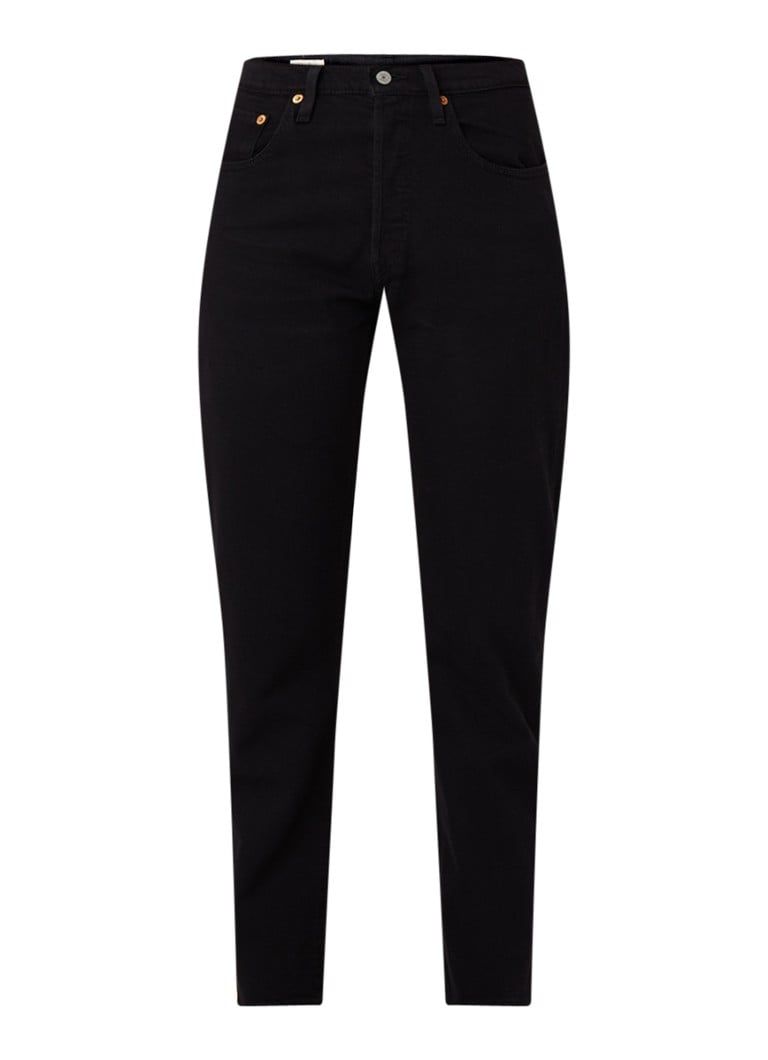 Levi's 501 High Waist Cropped Jeans